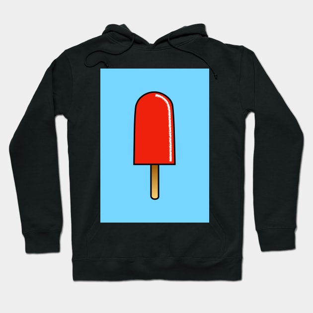 Red Ice Lolly Hoodie by AdamRegester